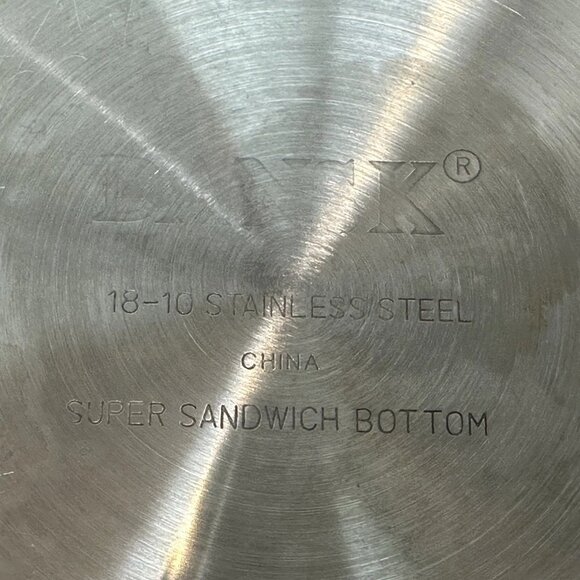 Dansk 18/10 Stainless Steel Stock Pot w/ Steamer & Pasta Strainer + Glass Lid - Picture 7 of 11